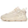 New Life Collection Cushioning Anti Slip And Wear Resistant Mid Top Chunky Sneakers Women's Light Coffee 122148090R-4