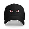 Red Evil Eyes Design Black Baseball Cap Fashion StateUnisext Hat for Unisex and Women Streetwear Style Accessory