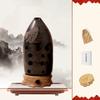 8/10 Holes Chinese Ancient Xun Professional Pottery Ocarina Music Flute F Tone Beginner Practice Traditional Musical Instruments