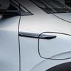 For BYD Yuan Plus ATTO 3 Car Body Fender Side Label Body Sticker Bright Black Carbon Fiber Pattern External Auto Accessories