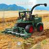 Non-Toxic 1162Pcs Straw Harvester Building Blocks Toys Model Harvester Assemble Puzzle Bricks Toy Sets For Kid Desktop Ornament Gifts