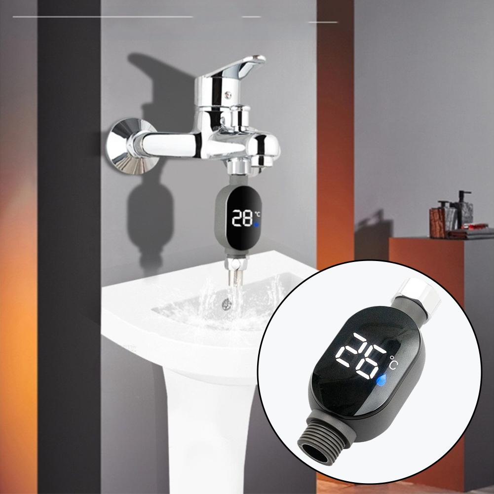 Shower Temp Gauge Water Temp Meter Shower Thermometer Real-time Readings