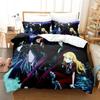 Bungou Stray Dogs S4 Beding Set Single Twin Ful Quen King-Sized Dimensionsd Dimensions Bed Linen Set Adult People Kid Bedrom Duvetcover Sets Anime Bed