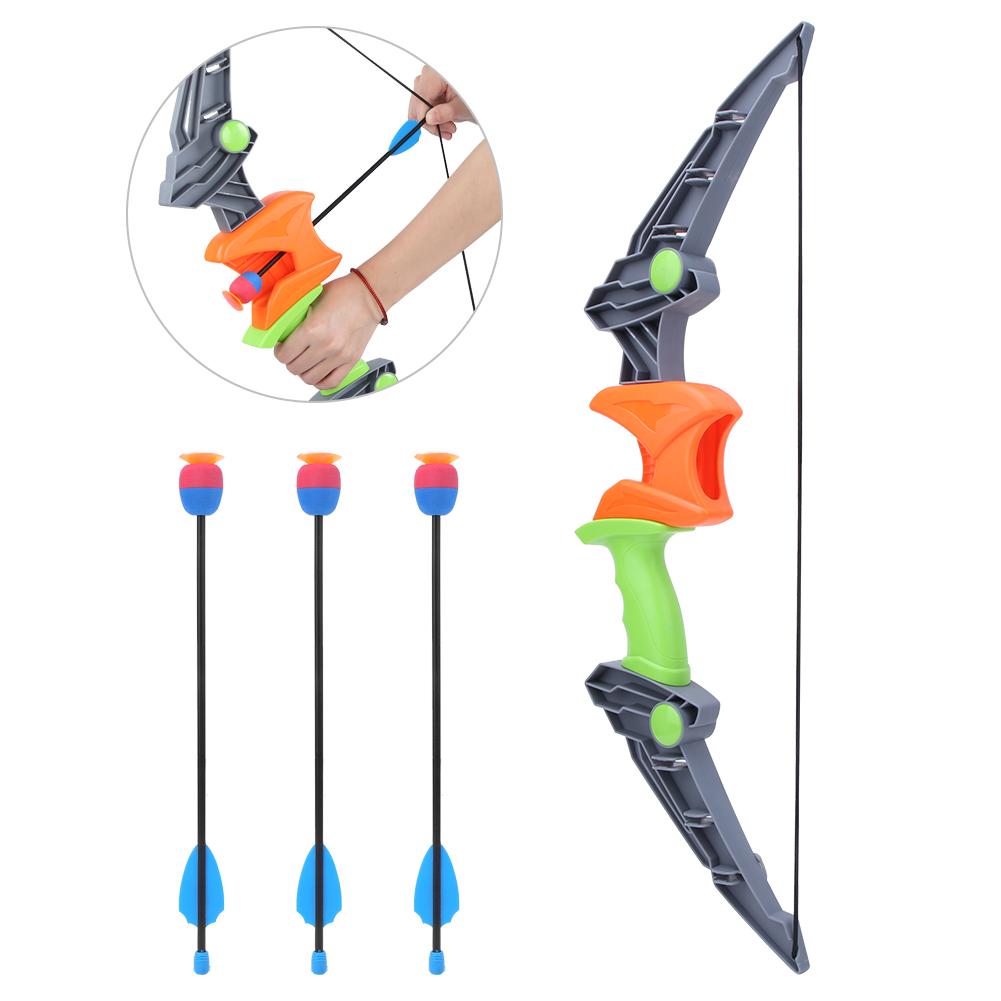 Outdoor Simulation Bow Arrow Toy Set Shooting Sports Games for Children Kid