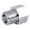 Sylinderadapter Kobling Konverter for Akvarium CO2 Regulator Hun G5/8 til Hann W21.8