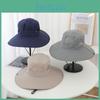 Breathable Color Solid Fisherman Hat Casual Headwear Stylish Sunshade Gift Cap
