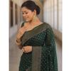 Elegant Soft Lichi Silk Jacquard Saree – Timeless Royal Grace Collection