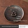 Fisherman Fishing Line Incense Holder: Indoor Tea Ceremony Ornament, Alloy Incense Burner Base.