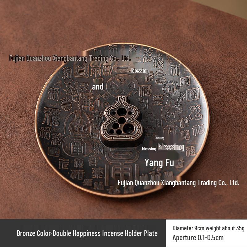 Fisherman Fishing Line Incense Holder: Indoor Tea Ceremony Ornament, Alloy Incense Burner Base.