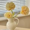 Artificial Carnations, Soft Realistic Faux Blooms, Pastoral Style Floral Arrangement, for Home Wedding Party