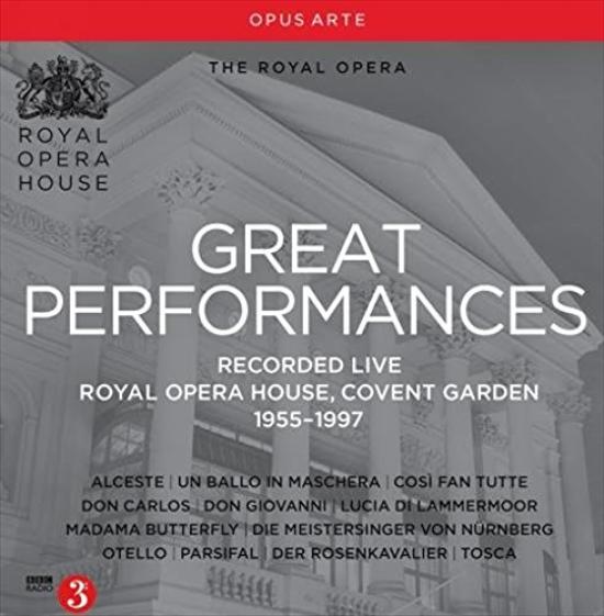 Royal Opera Great Performances Live At the Royal Opera Covent Garden - House, 1955-1997 [32CDs]