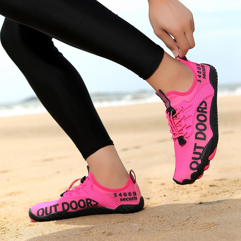 Nieuwe Zomer Ouder Kind Fitness Buiten Barefoot Strand Zwemschoenen Sneldrogend Ademend Wandelen Lichtgewicht Waterschoenen