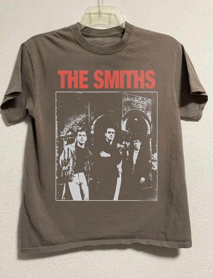Vintage The Smiths Rock Band , The Smiths 80s Unisex T shirt XL