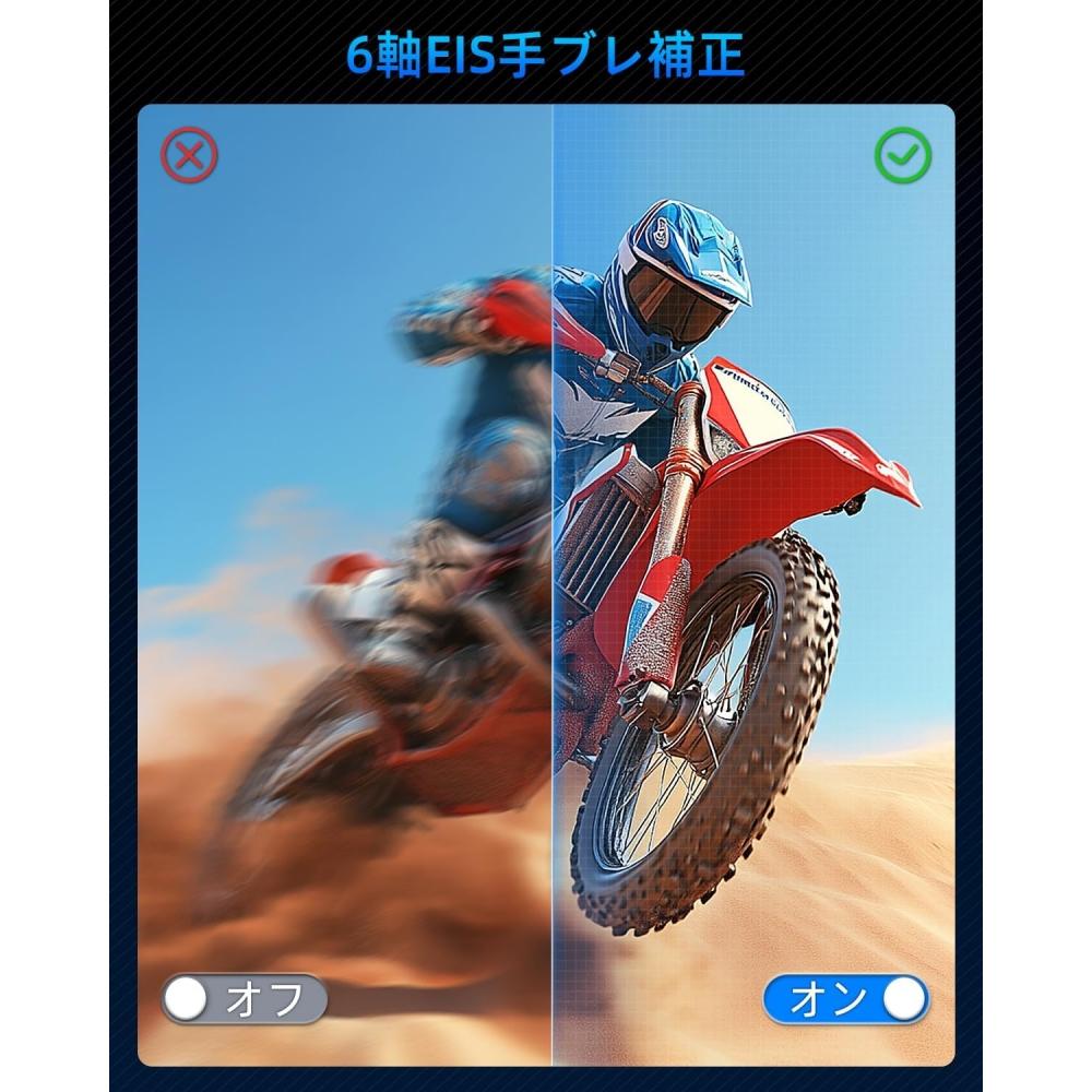 Xtu Action Camera 5k 32mp Ultra Compact Vlog Camera Super Strong Night Vision 5m