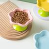 With Stand Cat Bowl Ceramic Cats Drinking Feeder Pet Supplies Pet High Foot Bowl  Snack Dish