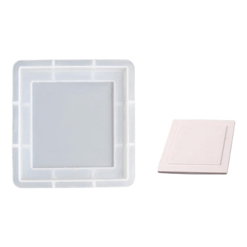 Künstlerische Silikonform Hausform Figurenformen Kerzenhalterformen für Festivalgeschenke und zur Beteiligung an Familienbasteln