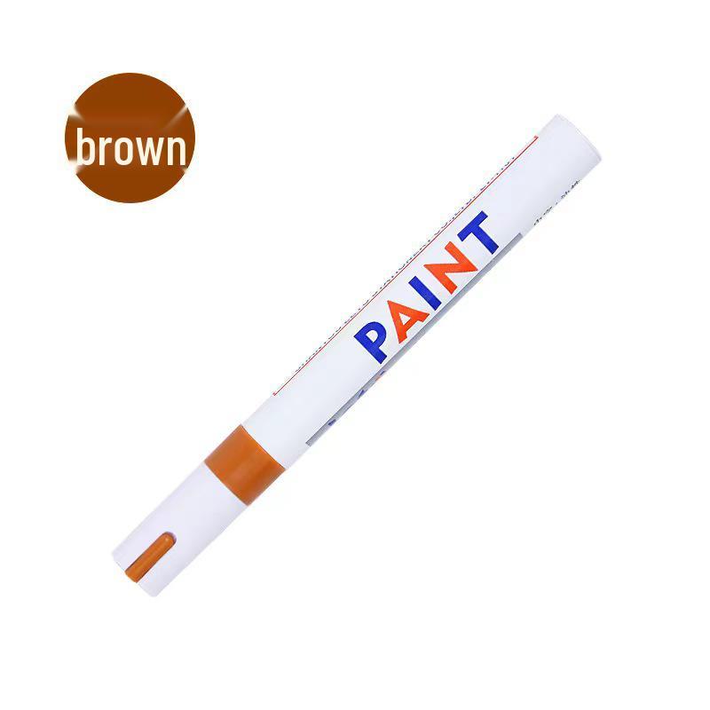 Sada 12 barevných popisovačů: Pneumatika, Auto retušování, Helma, Bílé a barevné značení pro DIY projekty