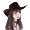 Cycling Caps Climbing Hats Wide Brim Star Travel Sunscreen Caps Western Cowboy Hats Summer Sun Hats