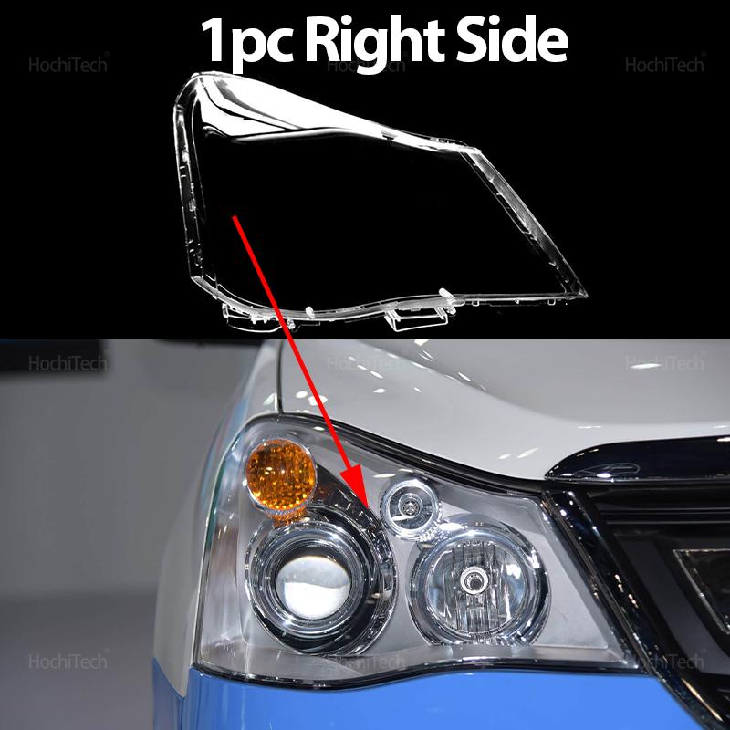 For Dongfeng AEOLUS Fengshen A60 Evolute i-Pro 2012-2015 Transparent Glass Lamp Headlamp Cover Headlight Cover Shell Lampshade