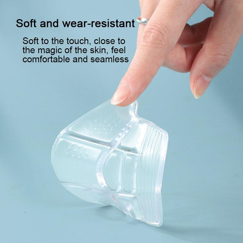 Silicone Heel Stickers Insoles Patch Heel Pads for Shoes Pain Relief Antiwear Feet Pad Adjustable Protector Backs for Sneakers