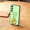 D-Dont T-Touch My Phone Case For Samsung  A73,72,71,A52,51,40,41,A22,A32,31,A13, Soft Black Shell