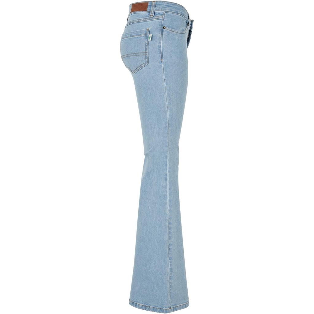 Urban Classics Womens/Ladies Organic Flared Low Rise Jeans
