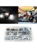 Car Fixed Self-tapping Screw Metal U-Type For Fender-Bumper Leaf Board Auto Interior Trim Panel Fastener-Metal Clip 160x