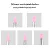 1Set Nail Art Pen Silicone Carving Flower Sculpting Pen Adjustable Glue Stick Embossing Brush Professional Manicure Pen