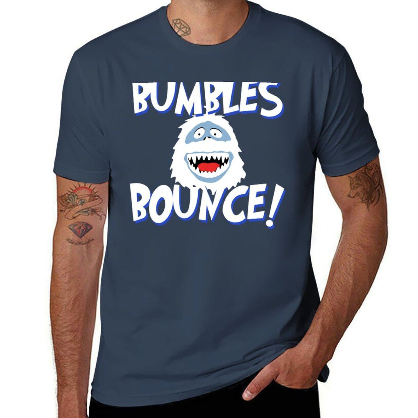 Bumbles Bounce! T-Shirt man t shirt cotton man t shirt heavy cotton t shirt man casual T-Shirt S