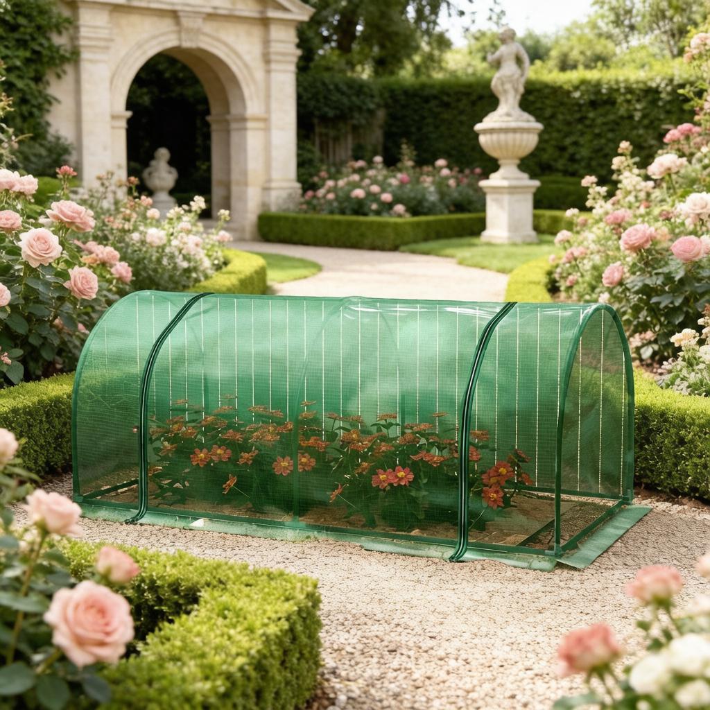 Mini Greenhouse, Plant Protection Cover for the Garden, Plant Canopy, for Balcony, Terrace (only with Mini Greenhouse)