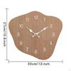 Clock Creative Silent Wall Arabic Numerals Sturdy Fashionable Aesthetic Timepiece