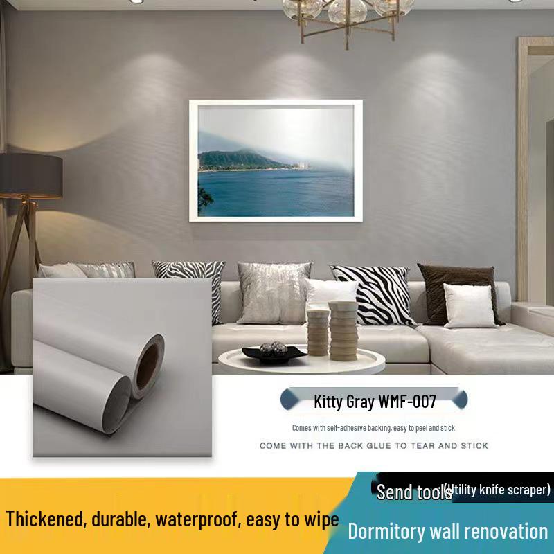 Self-Adhesive Waterproof Thickened Wall Sticker for Bedroom Decoration