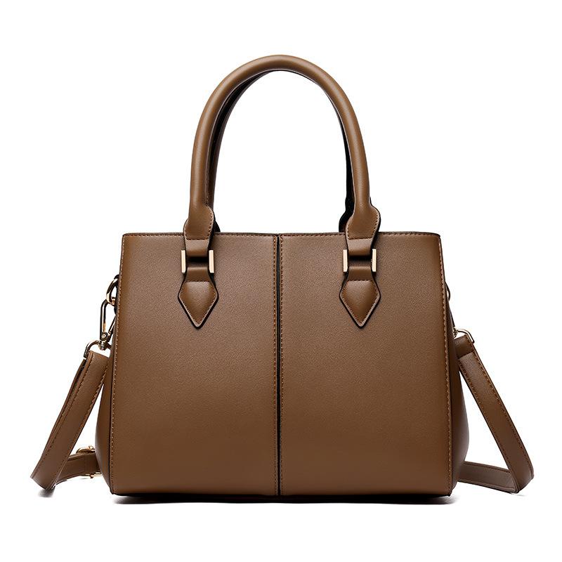 Bag Ladies 2025 New Temperament Handbag Commuter Soft Leather Large Capacity Crossbody Shoulder Bag Tote Bag