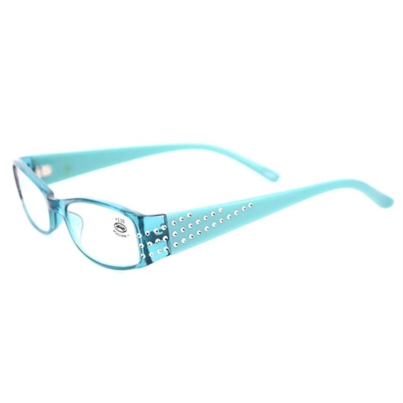 

Fashion Reading Glasses Women Diamond Resin Reading Eyeglasses Rhinestone Glasses Eyewear Readers Diopter +1.0 To +3.5 2.5