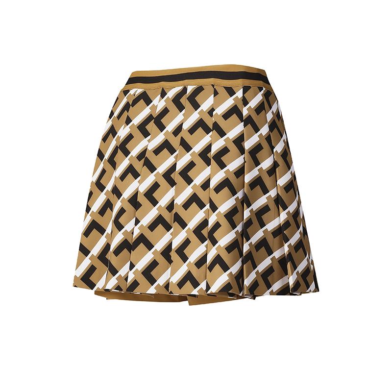 New FILA Casual Short Skirts Women's All Over Print A11W435314FZA