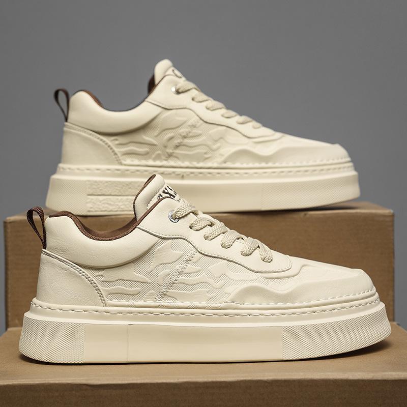 

Мужская обувь осень высококлассная универсальная повседневная обувь для скейтборда нишевый дизайн мужская обувь для увеличения роста зеленая спортивная беговая трендовая обувь 39