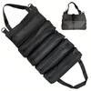 Waterproof Magnetic Tool Organizer Made of Oxford Fabric for Home Storage and Multipurpose Use Portable Hand-Held Wear-Resistant Roll Bag Is Thickened