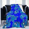 Four BFB  BFDI Blanket Velvet Textile Decor  Portable Lightweight Throw Blankets for Bedding Office Bedding Throws