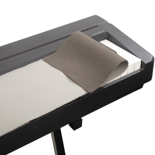 

MOOOSON Original Design, Luxurious Simple 88-Key Piano Cover Cloth, Ultra-Simple Style, Suitable for Digital Pianos, Lyres, and Grand Pianos (White)