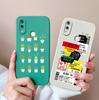 For Huawei Y9 Prime 2019 Phone Case Full Protection Cover For Huawei Y9S Y9A Cute Cartoon Liquid Silicone Anti Drop Bumper Coque