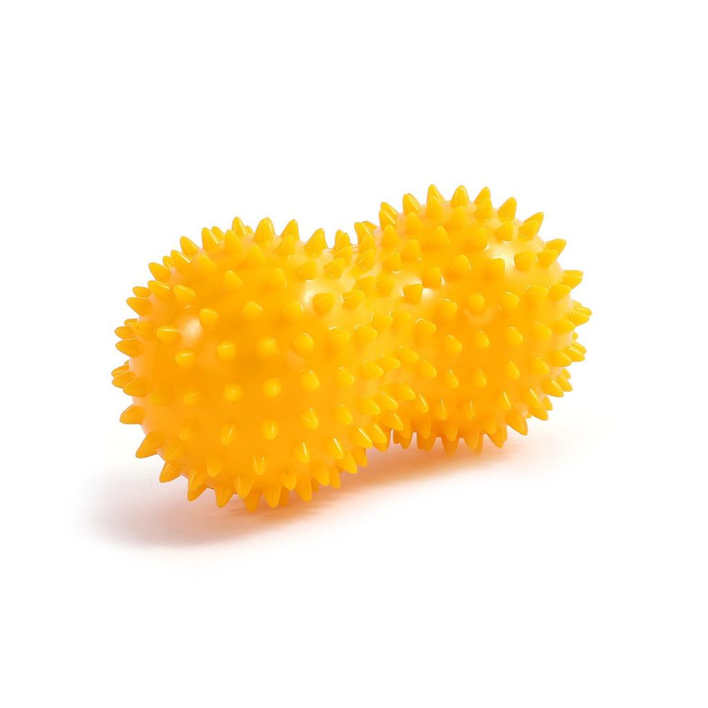 PVC Peanut Shape Massage Yoga Fitness Ball Stress Relax Body Spiky Massager