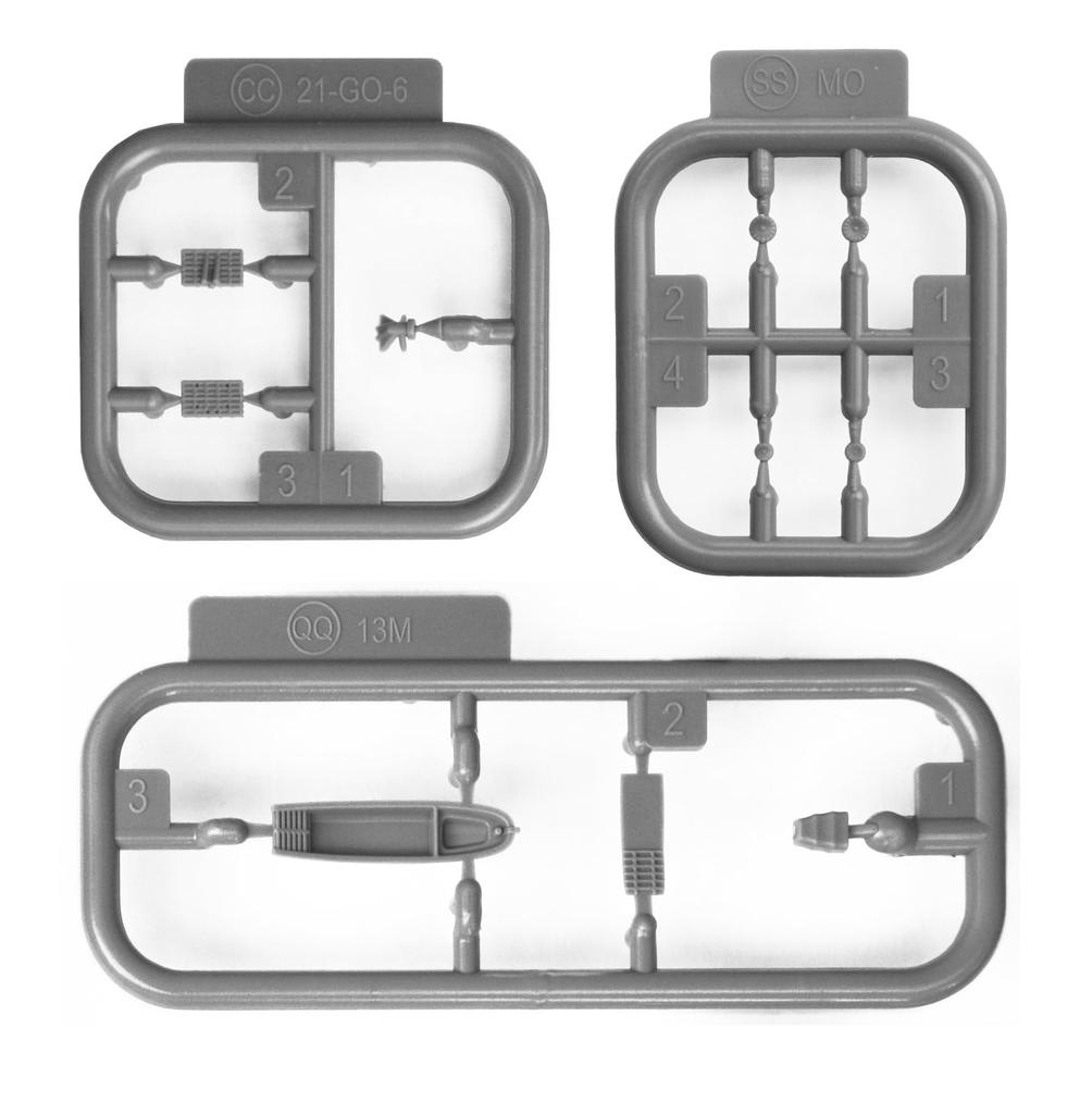 Plastikový model japonské letadlové lodi Taiho, speciální série, č. 21, 1/700 (Dřevěná terasa)