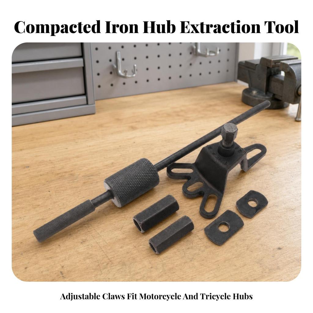 Brake Drum Puller Adjustable Wheel Hub Removal Tool Versatile for Garage