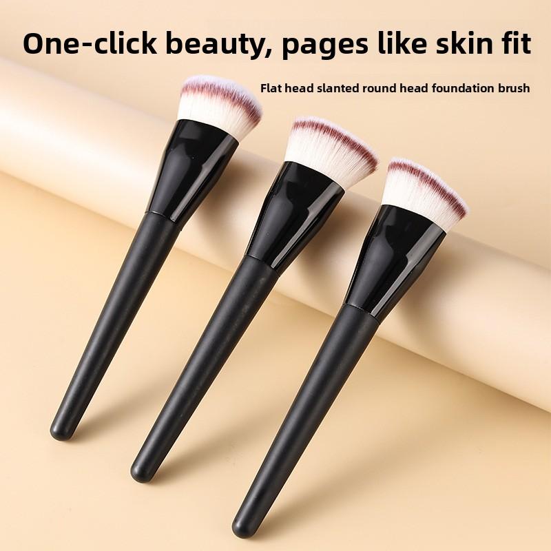 Straight Angle/Angled Liquid Foundation Brushes Foundation Cream Brush Blush Brush Base Make Up Tool