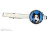 Siberian Husky, Chukcha - cufflinks and tie with your photo, a suit decoration, men's jewelry from the Art-Dog brand.
