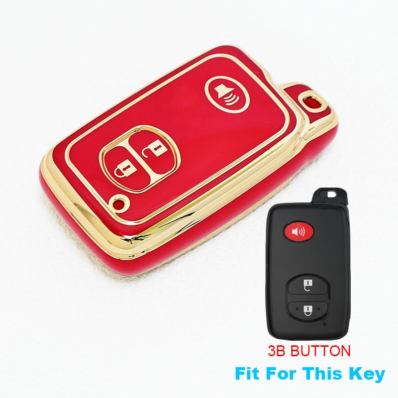 Suport husă carcasă pentru Toyota Yaris Corolla Vitz RAV4 Land Cruiser Camry Highlander Prado Prius Carcasă telecomandă auto fob