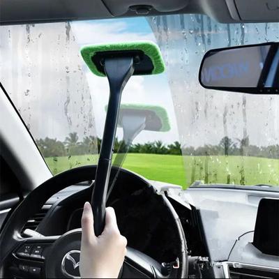 Car Window Windshield Cleaning Brush Accessories Sticker for Honda Civic Accord Fit Crv Hrv Jazz City CR-Z Element Insight MDX S2000