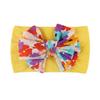 Fashion Floral Childrens Hair Accessories Headband Soft Wide-Brim Elastic Hairband Baby Headwear Comfortable