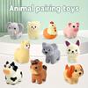 Farm Animal Matching Toy Learning Soft Toys Animals Matching Youngsters Aged 3 Animal Cognition Fine Motor Skills Toy