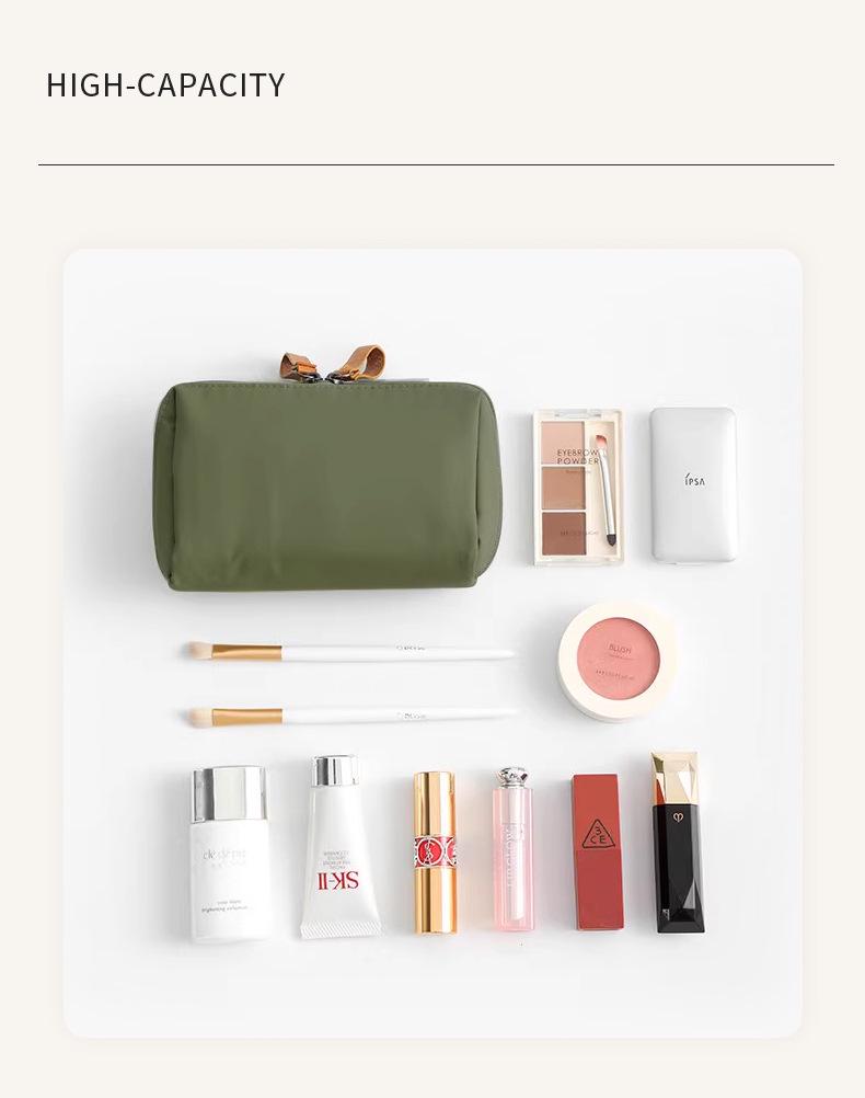 Korean Mini Travel Cosmetic Bag - Portable Lipstick & Storage Handbag